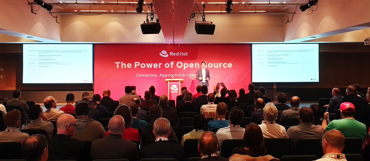 bruno_azenha's tweet photo. A great start of the Red Hat Day Ireland. @AccentureUK is proud to be a diamond sponsor and be part our partner first Irish market event #Accenture #AccentureTech #redhat https://t.co/Ueee34df3p