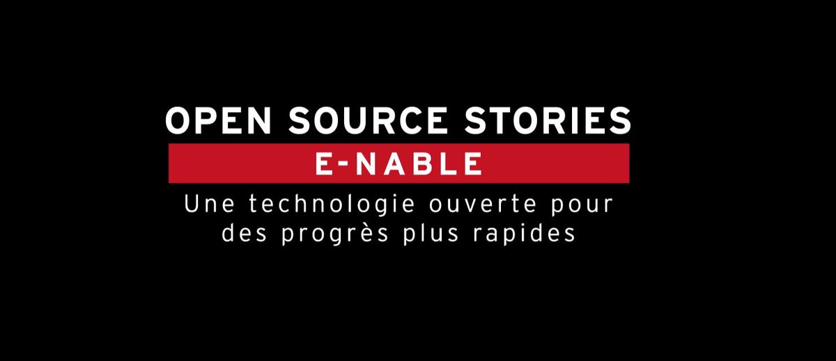 RedHatFrance's tweet image. E-nable : Une technologie ouverte pour des progrès plus rapides
Découvrez le trailer mardi ! En attendant, retrouvez-nous ici ➡ red.ht/2EqfWXw #OpenSourceStories #OpenTechnologies