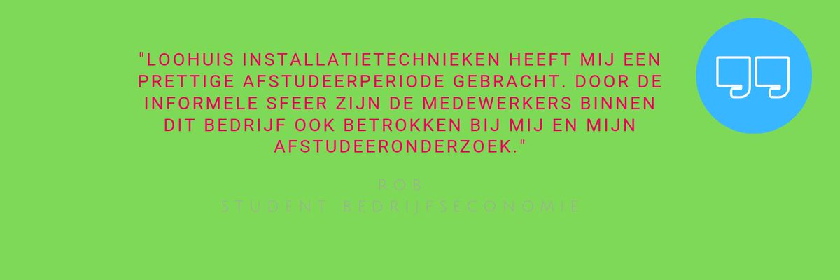 Tijdens het schrijven van een scriptie is de sfeer bij jouw afstudeerbedrijf hartstikke belangrijk. Rob, student #bedrijfseconomie van <a href="/Saxion/">Hogeschool Saxion (inactief)</a>, vertelt hoe hij dit bij <a href="/loohuisgroep/">loohuisgroep</a> ervaart.