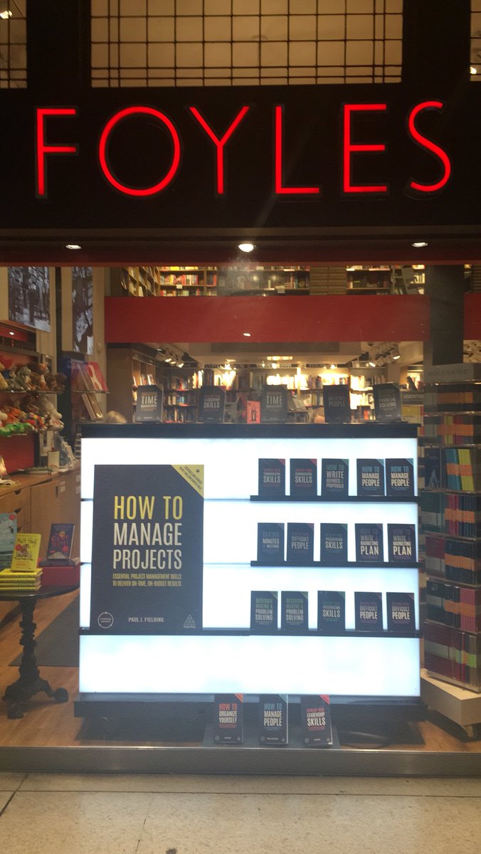 Have you spotted the @KoganPage #CreatingSuccess display in Waterloo Station’s Foyles? 📚