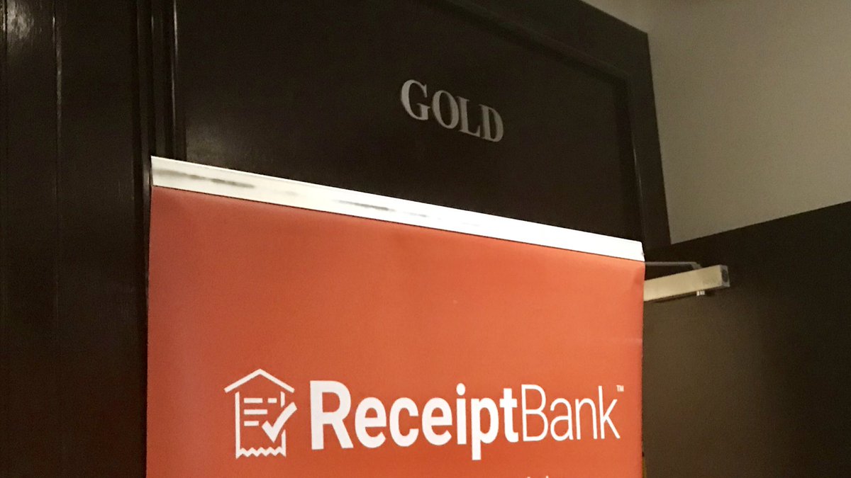 NicoleREDLynch's tweet image. Have you heard the rumour that @ReceiptBank is Gold?!
#RBroadshow