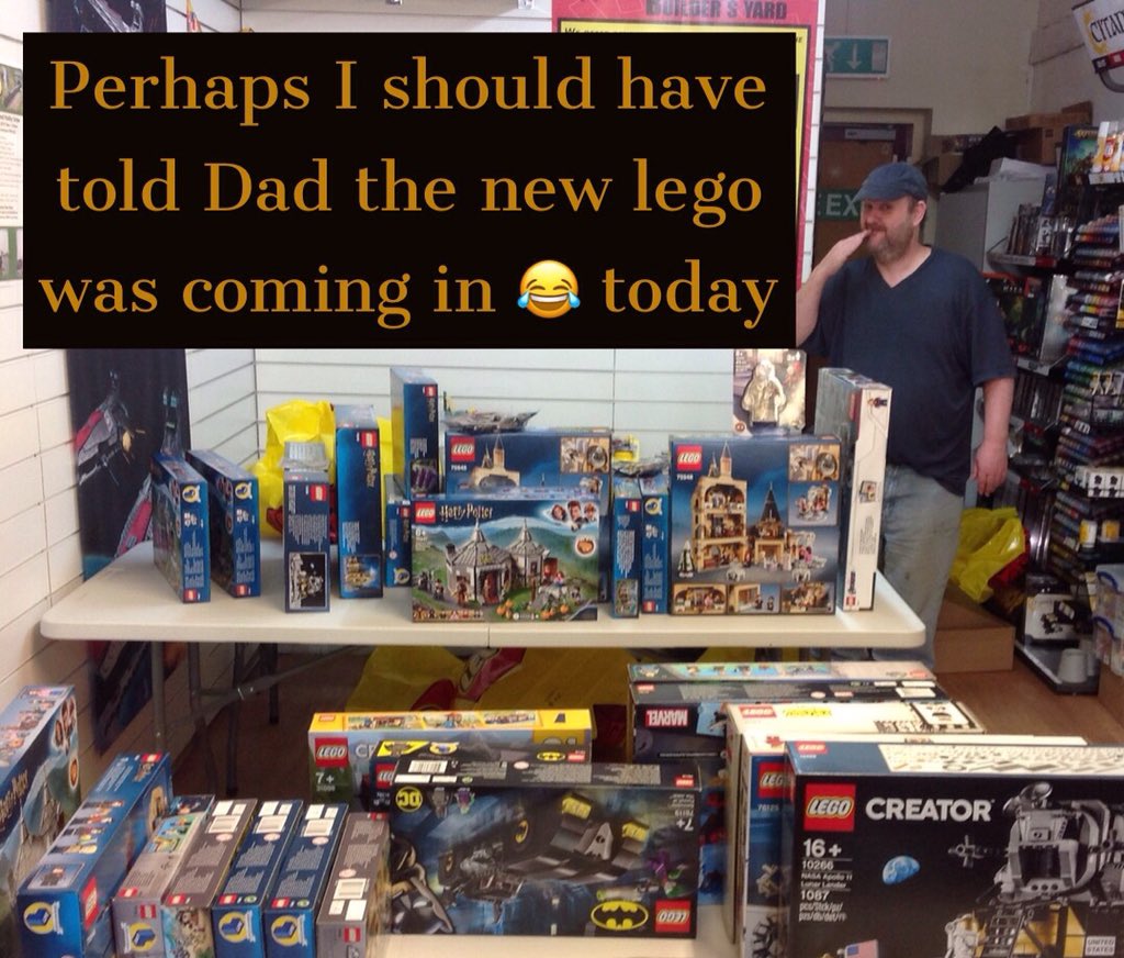 Loads of new #lego in stock today.#harrypotter #jurassicworld #batman and even some of the new lunar landers. Come see us at <a href="/brickcrafttoys/">BrickCraft</a> in <a href="/wayfarersarcade/">Wayfarers Arcade</a> #legostagram #legogram #legofan #lego_hub #afol #legophoto #smallbusiness #southportbid #merseyside #southport