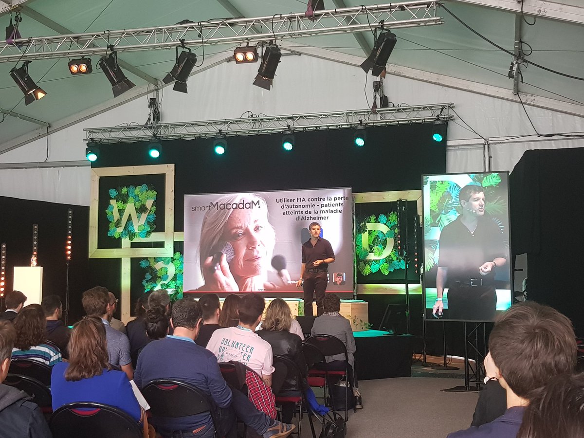 "Utiliser l'#IA contre la perte d'autonomie - patients atteints de la maladie d'autonomie" avec Laurent Maury de SmartMacadam #Web2day #IntelligenceArtificielle #medtech #TechForGood