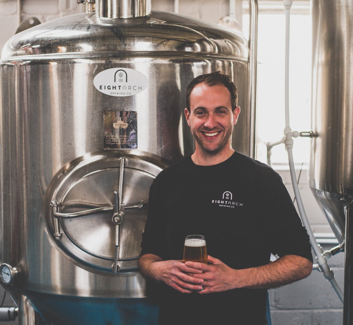 "I’m a firm believer in the importance of the local. I’ve seen it first hand as it’s happened to me and this brewery. Local should come first and you can build upon that, if you want to."

The story of Eight Arch Brewing Co

brewersjournal.info/moving-on-up-e…