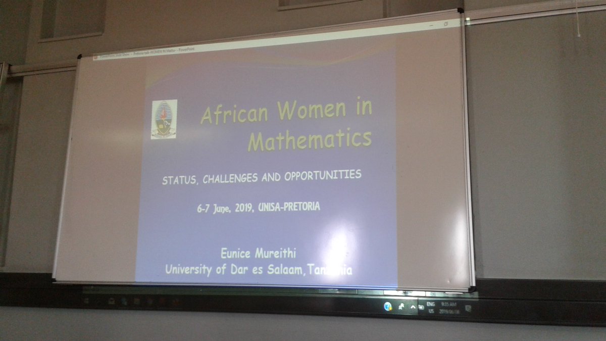 South African Women in Mathematical Sciences tweet media