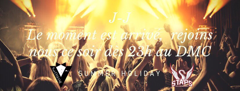 STAPSVA's tweet photo. Bon voilà, c’est le J-J pour LA soirée de fin d’année à ne pas manquer ! 🌸☀️

Tout a été mis en place pour que vous passiez la meilleure soirée ! 🎊👙

On vous attend nombreux ce soir au DMC ! Soyez au rendez-vous ! 🤩🔥

À ce soir, votre Asso Staps VA 😘 https://t.co/GeerUMNhBl