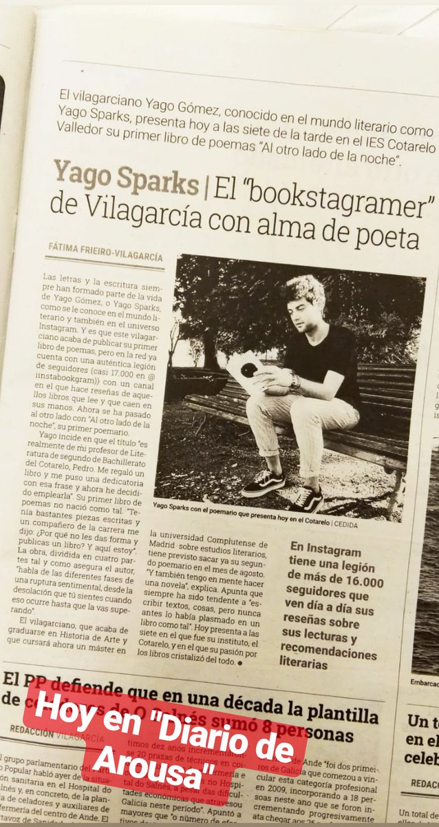 Hoy en "Diario de Arousa" 😀