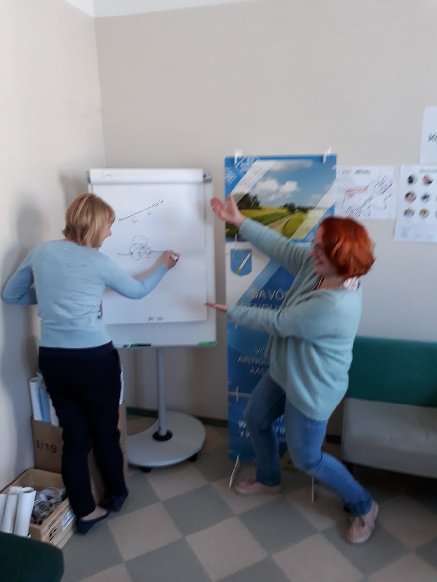WilsoRob's tweet photo. Shout out to our friends in #voru #estonia for the fabulous work going on their #H2020 #CoSIE2020 pilot using #socialhackathons to #cocreate collective responses and #socialinnovation to challenges of living in #rural areas #hackathon #community @KadriKangro #visitvoru https://t.co/GJ9Pnp8kWo