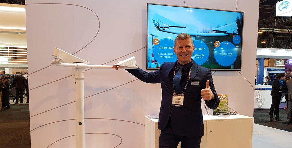 VaisalaGroup's tweet image. If you are visiting the Met Tech World Expo in Geneva today, do come by Vaisala&apos;s stand at 4.30 pm to hear @samaveri talk about enhanced precipitation and visibility measurements by combined forward scatterer and disdrometer. #FD70 #weathermeasurement #MTX19 #MTWExpo2019