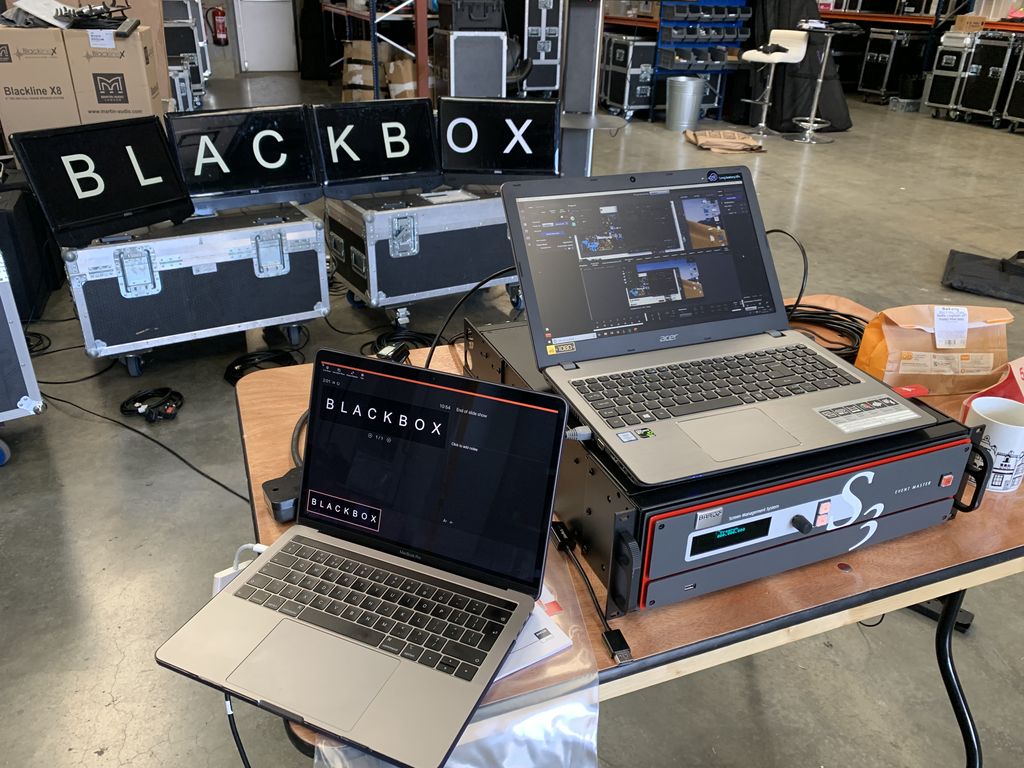 blackbox_events's tweet photo. We just got a new toy #S3 🤤 obviously we just had to play with it and get our logo up across 4 screens. We just took our LED wall capabilities up a notch #levelup 💪
#blackbox #events #LED #shows #barco https://t.co/f86pTpCxvW