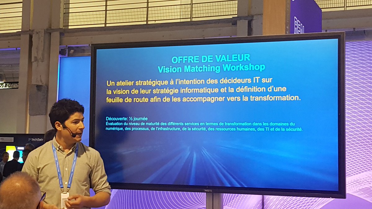 Rahm_C's tweet image. #Delltechforum #Lyon Vision Matching Présentation by #DellPresales Thanks Olivier @marcroyer1607 @bertiestrong @dietrichklein @MickBoopNorth
