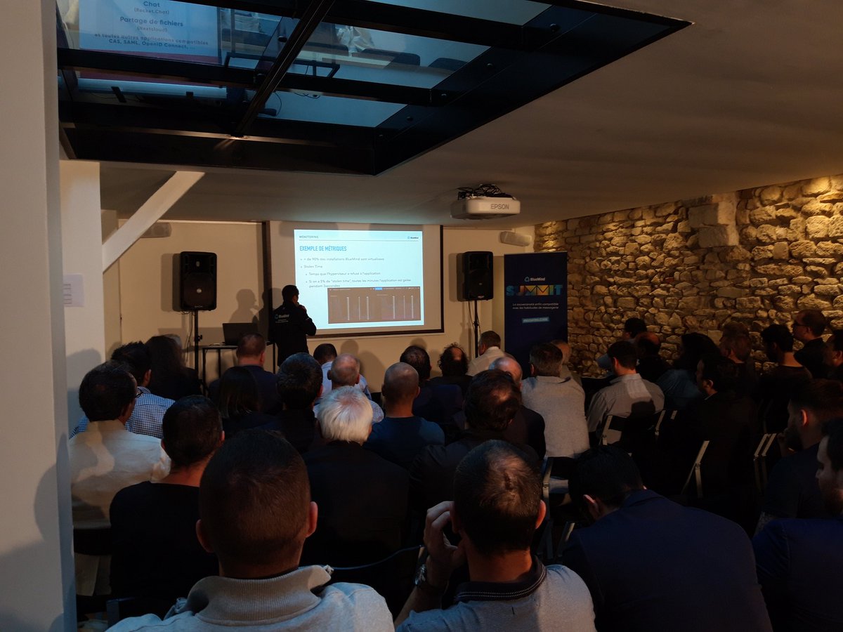 bluemind's tweet image. #BlueMindSummit : le monitoring BlueMind c'est rendre observable l'activité système et les usages de votre solution de #messagerie, presenté par @tcataldo
#opensource #nousavonslechoix