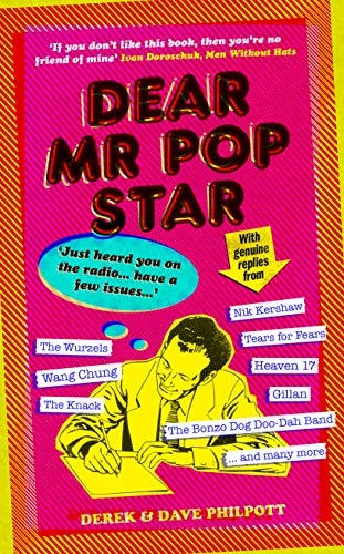 We are chuffed to announce that @MAH_Gigs (supported by @crisis_uk) will be the beneficiaries of the charity percentage from the sale of @DerekPhilpott's third and final tome of their comedy letters to pop stars. A truly appropriate and worthy cause. #DearMrKershaw #DearMrPopStar