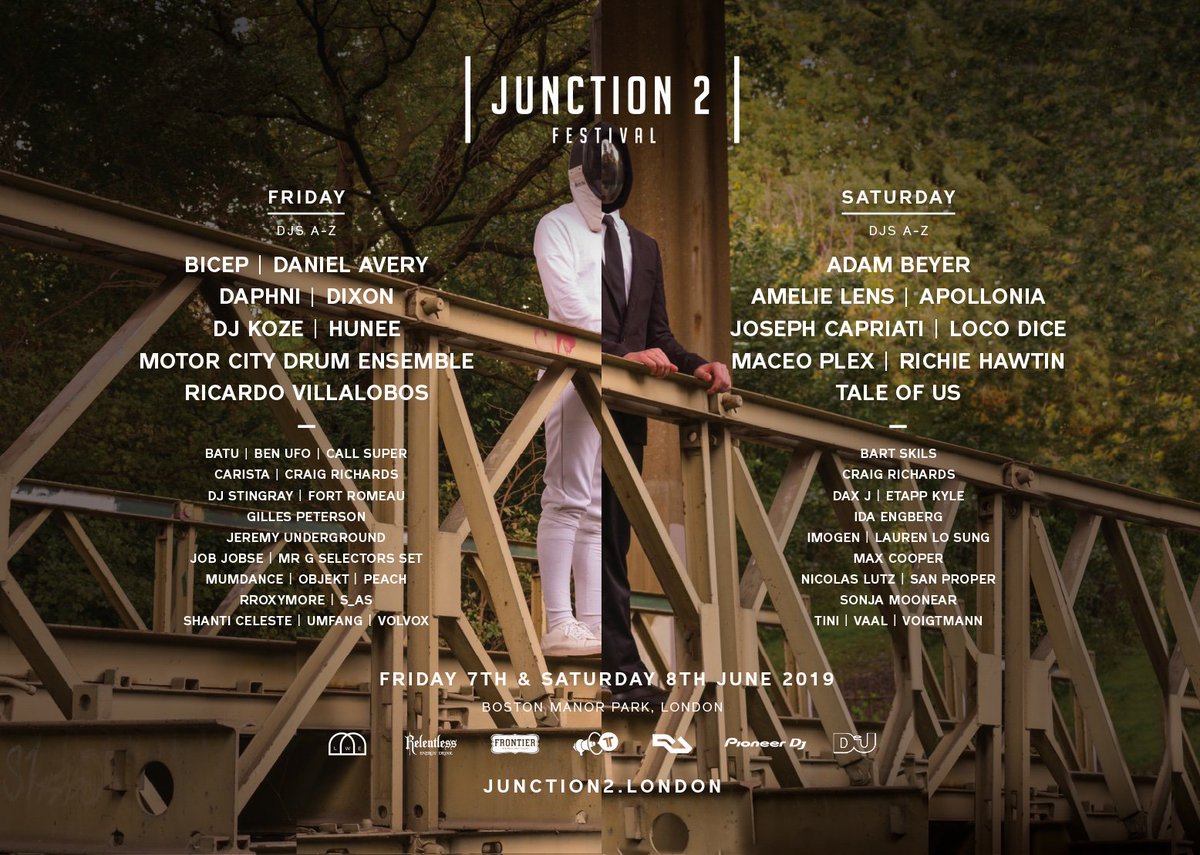 filthymedia's tweet image. A small selection of our promo campaign for @junction_2 festival 2019. The festival returns to Boston Manor Park in West London this Friday &amp;amp; Saturday. There will be a full case study on the Filthy website soon #junction2