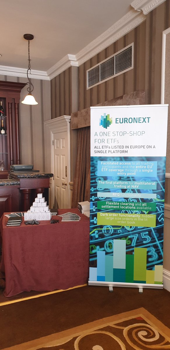 euronext's tweet image. 🔴 Live from #ETF2025 in Dublin, the first event organised by @ETF_Stream and hosted by Euronext to examine the future of the #ETF and passive #funds industry.
