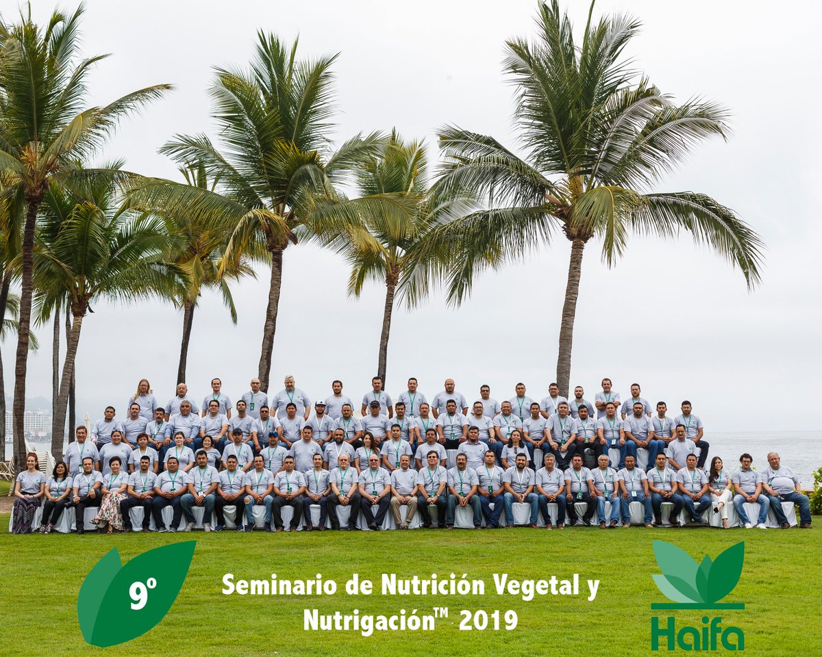 HaifaGroup's tweet photo. Our 9th seminar "Vegetal nutrition & Nutrigation™" ended and it's time to
thank all of the participants.
Looking forward to our next seminar!
#HaifaMexico #seminar #vegetal #nutrigation https://t.co/qTXe1kCSmX