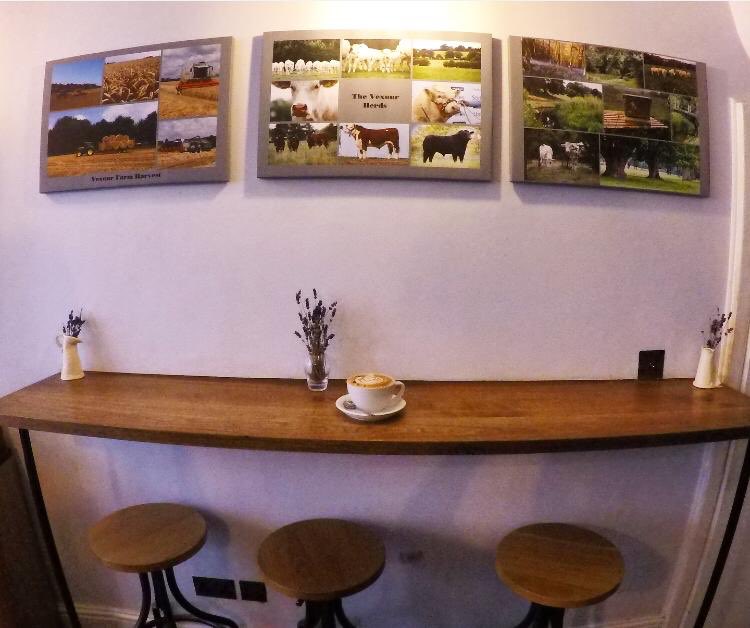 Bringing a little bit of the countryside to the City🐂🐑🌼 #specialtycoffee