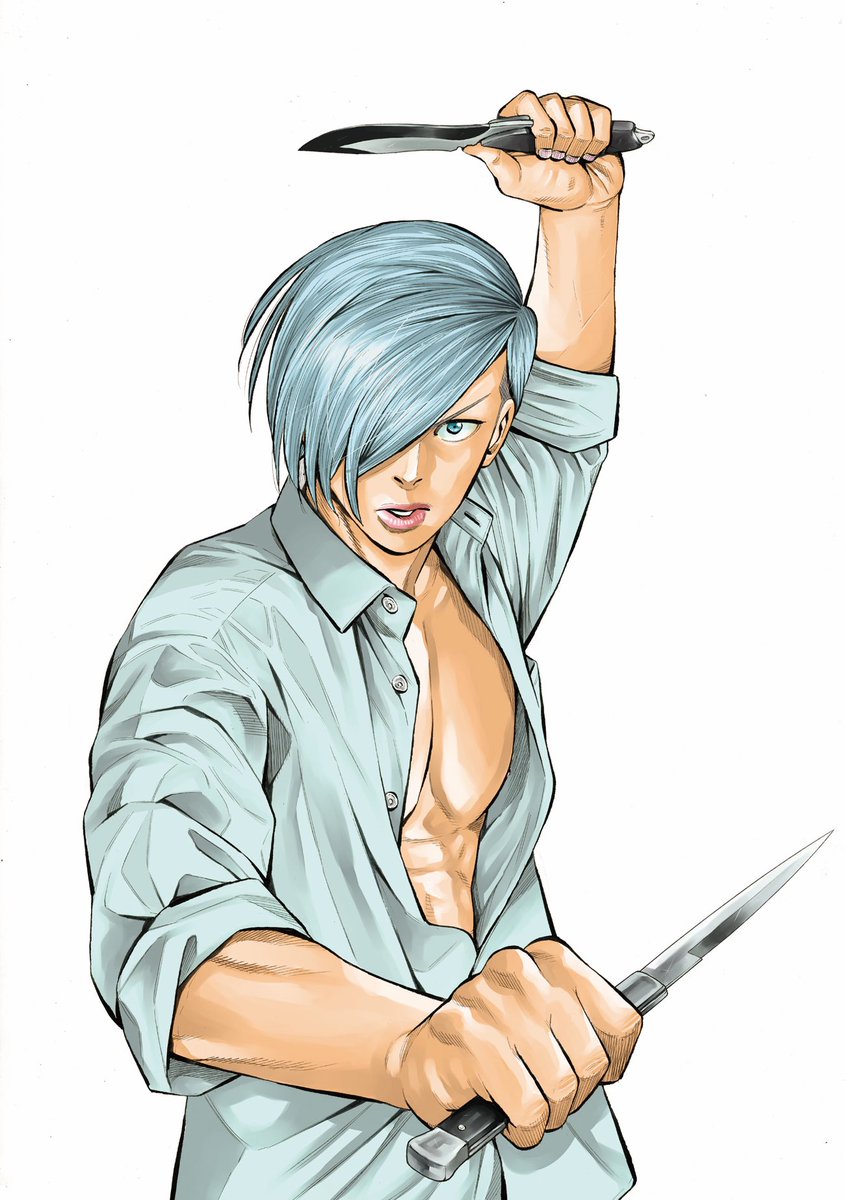 明日6 7 アシスタントアサシン 2巻発売です 描きたかったトーンカッターや丸ペ 奥嶋ひろまさのイラスト