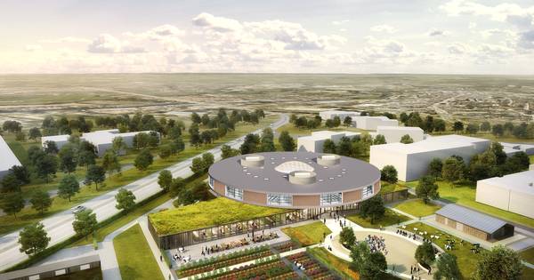 zone_college's tweet photo. Kom 15 juni tijdens de Dag van de Bouw een kijkje nemen bij de bouw van de nieuwe vmbo-locatie van https://t.co/gRWkn20yCK Doetinchem. Een lowtech gebouw met een hightech performance, met toepassing van circulaire materialen https://t.co/1WaNq5Hv1A #dagvandebouw https://t.co/SS5cCW9179