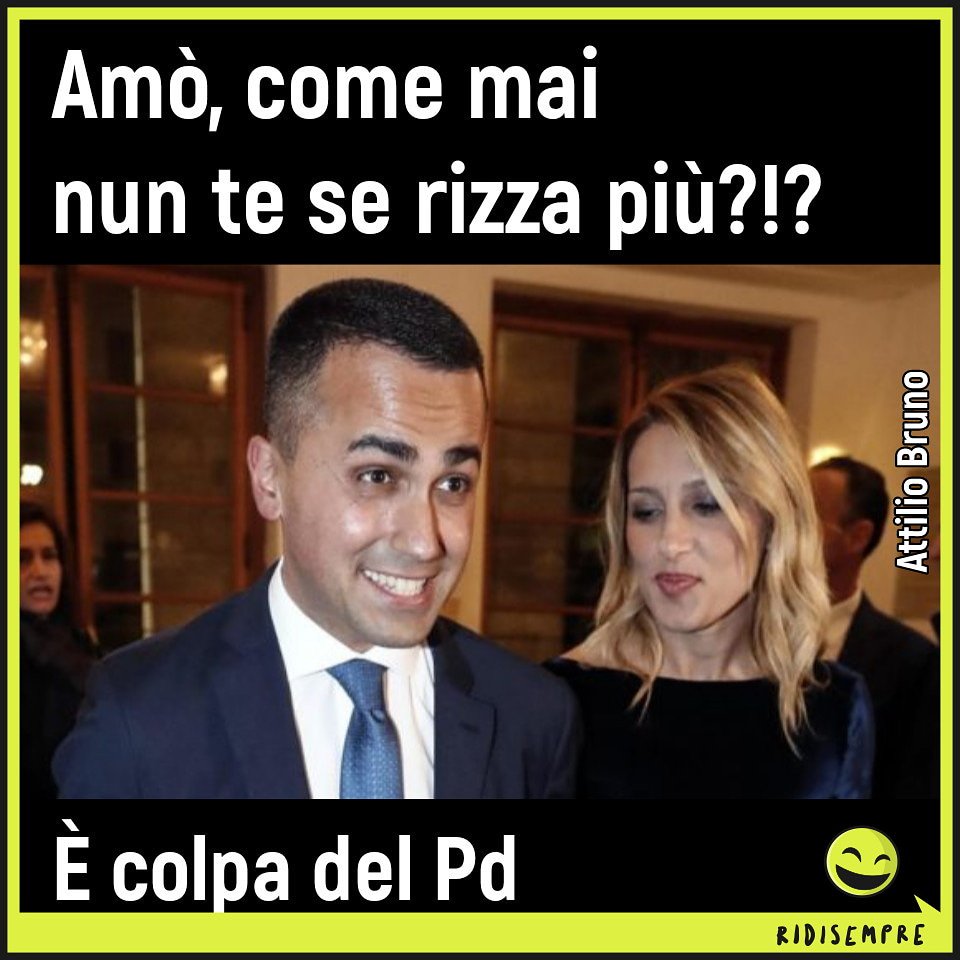 AttilioBru's tweet photo. #Ridisempre #dimaio #colpadelpd #pd https://t.co/90eQHBCSUp