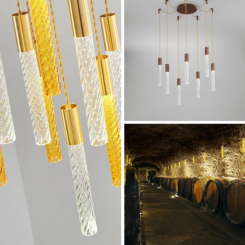 We love these Mobile Murano lights - a modern twisted handmade in Europe - looks fantastic in a commercial and residential setting.  A true contemporary style statement.  See more for inspiration at kolarz-uk.com