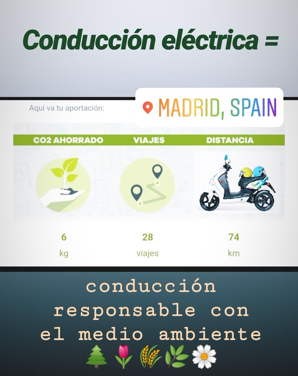 FranPedia's tweet image. 🛵Más de 1 año conduciendo eCooltra y encantado con vuestras motos #eCooltraWed2019 #MovilidadSostenible 🌲🌷 #ciudadeslimpias
