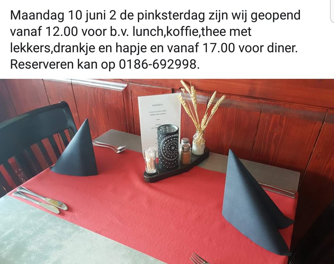 wapennb's tweet photo. 2e pinksterdag open !!! https://t.co/6Ih7aCmS4v