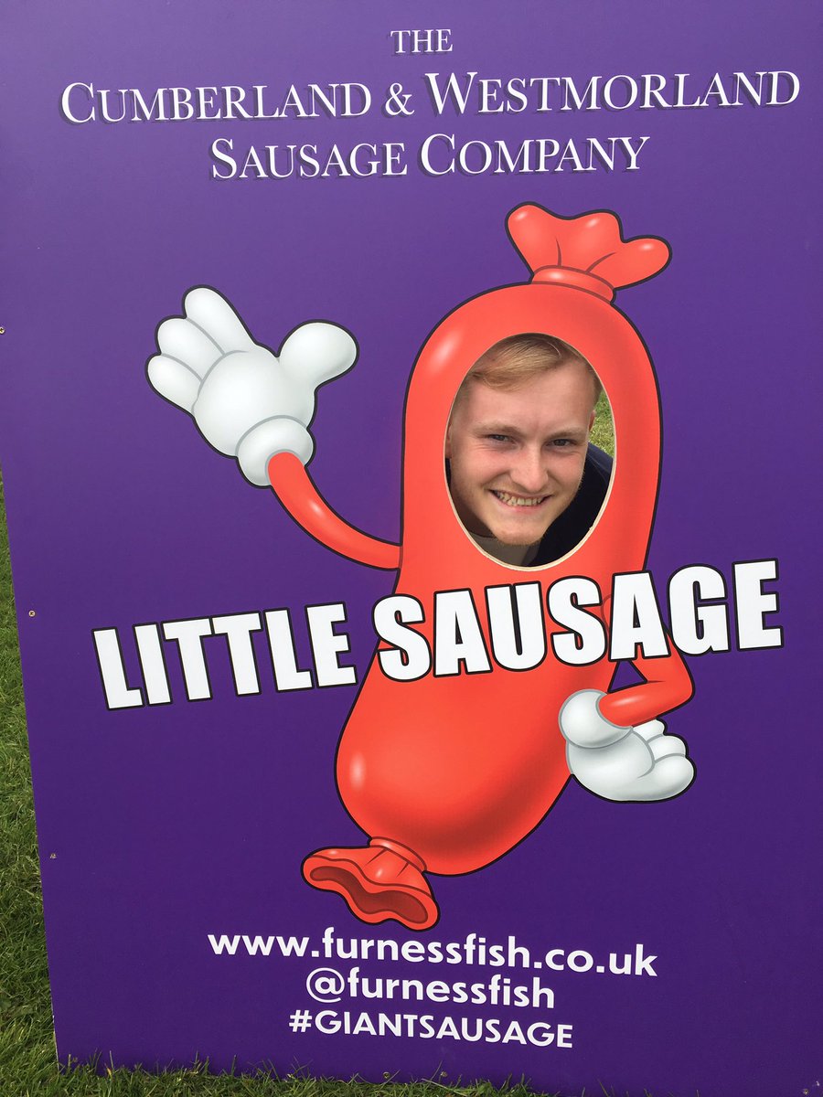 furnessfish's tweet photo. We will be serving #giantsausage @MyerscoughColl open day & country fair this Sunday #ODCF19 https://t.co/sU0JuWHbuU