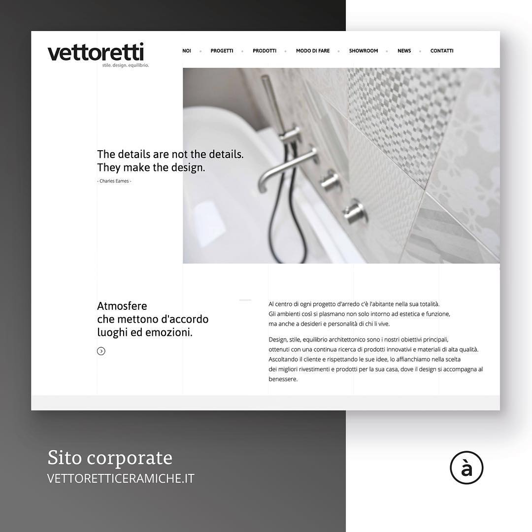 atriostudio's tweet photo. Per Vettoretti, azienda che si occupa di interior design, abbiamo realizzato il rebranding e il nuovo sito web.
#brandidentity #digitalagency #digitalidentity #sitoweb #logo #logodesigner #grafica #website #webdesign #interiordesign #webagency #digitalstudio https://t.co/ycZh5m9PYV