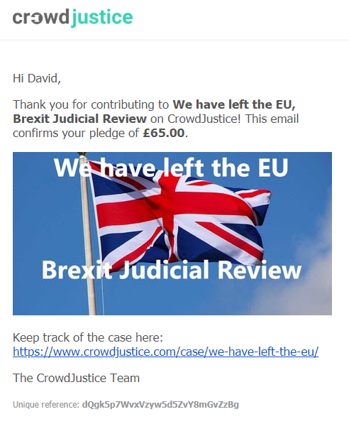 UnityNewsNet's tweet photo. Thanks to everyone who joined us on our YouTube channel last night as David Clews spoke with Robin Tilbrook about his legal case. Please see below our donation to the case from the Super-chats received. https://t.co/sygIoJJmu5
