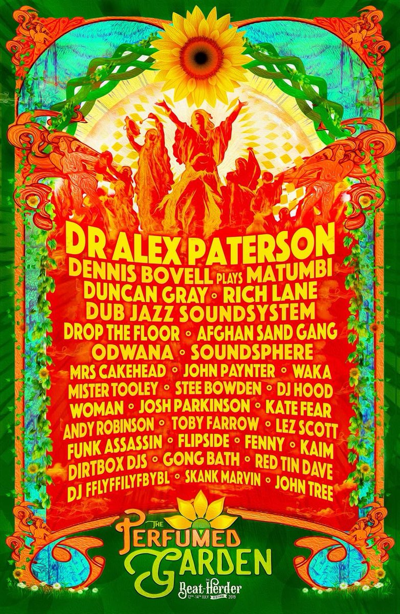 Beat-Herder Festival (@beatherder) on Twitter photo ❤️❤️❤️❤️Full venue announcement❤️❤️❤️❤️
It's.....THE PERFUMED GARDEN!
What better way to celebrate our tenth year hosting stages at <a href="/Beatherder/">Beat-Herder Festival</a>.
You've got to click it to see the whole thing in all it's beauty!!
Love, peace, and unity. xx
TICKETS: beatherder.co.uk ❤️❤️❤️❤️Full venue announcement❤️❤️❤️❤️
It's.....THE PERFUMED GARDEN!
What better way to celebrate our tenth year hosting stages at <a href="/Beatherder/">Beat-Herder Festival</a>.
You've got to click it to see the whole thing in all it's beauty!!
Love, peace, and unity. xx
TICKETS: beatherder.co.uk