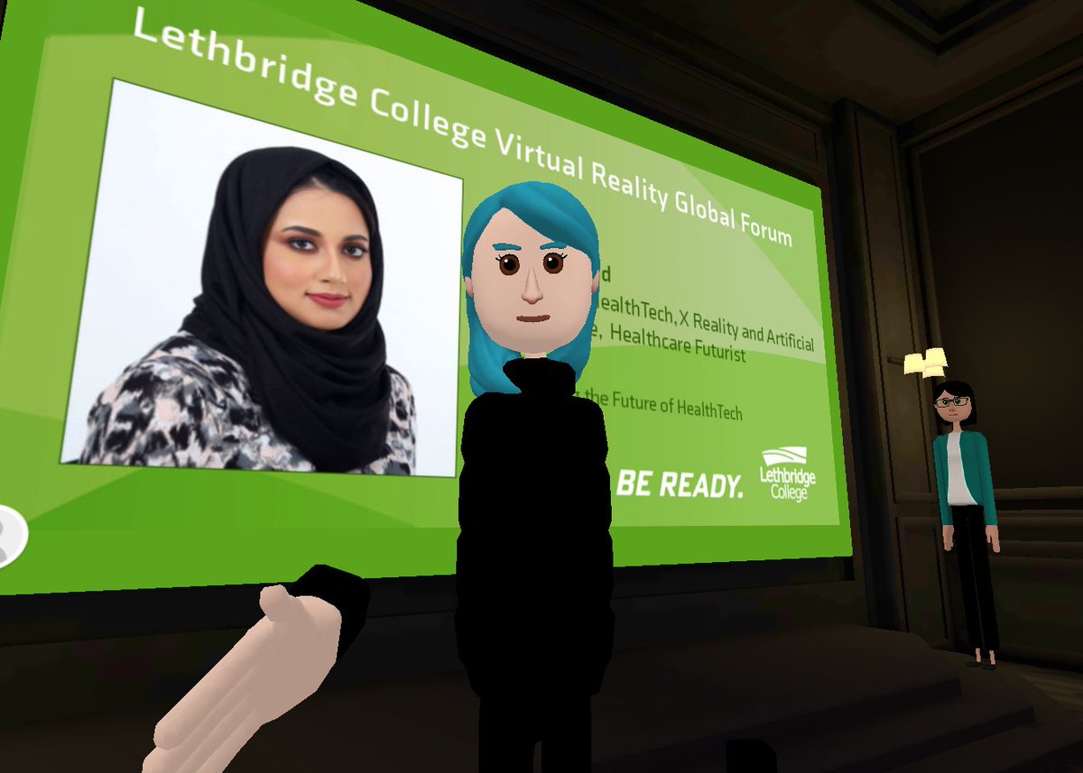Join me in few minutes in @AltspaceVR at @LethCollege #VR #Global #Forum Discover how #immersivetechnologies are and will continue to improve #healthcare
Register now: inventurescan.com/events/inventu… … … 
#VirtualReality #XR #AR #AugmentedReality #healthcare #healthtech #Ai #XRHealth
