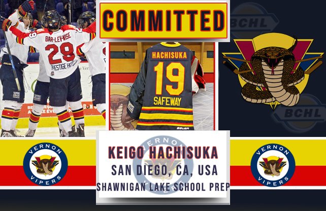 The Vipers are pleased to announce the commitment of 18 year old Keigo Hachisuka from Shawnigan Lake School Prep.

vipers.bc.ca/keigo-hachisuk…