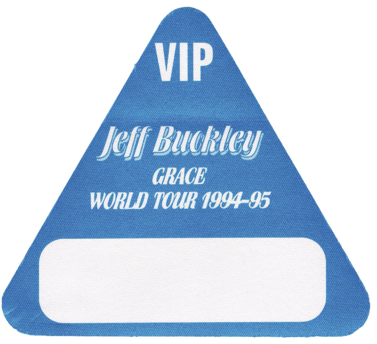 A VIP sticker for exclusive access during Jeff’s #Grace tour. #TBT 

#JeffBuckleyGrace #MomentsOfGrace #Grace25