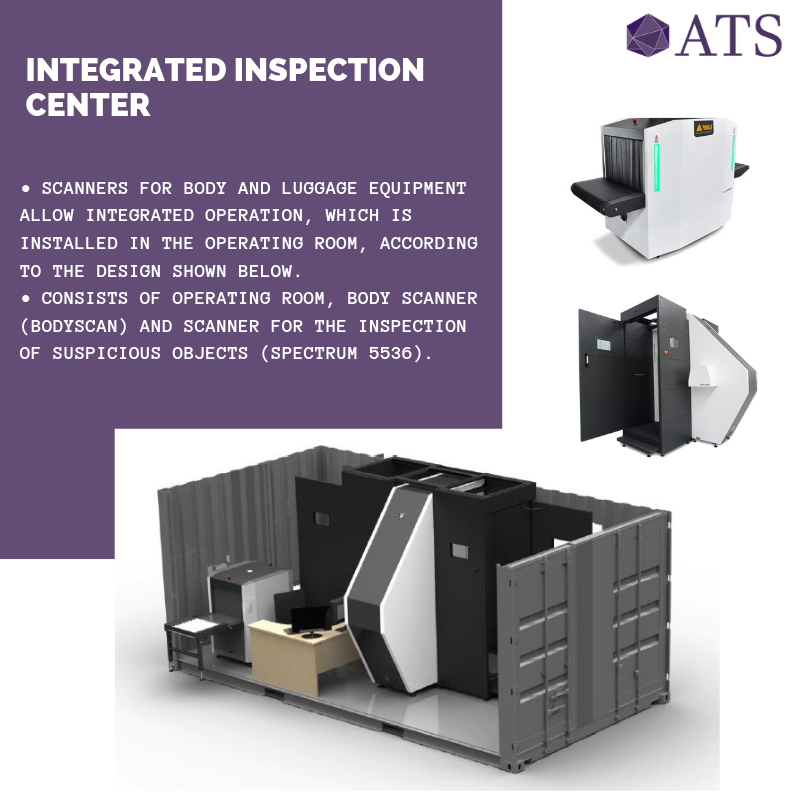 ATSecurityInc1's tweet photo. Integrated inspection center? #ThursdayMotivation #Security #Scanner https://t.co/ZWGVECRT6q