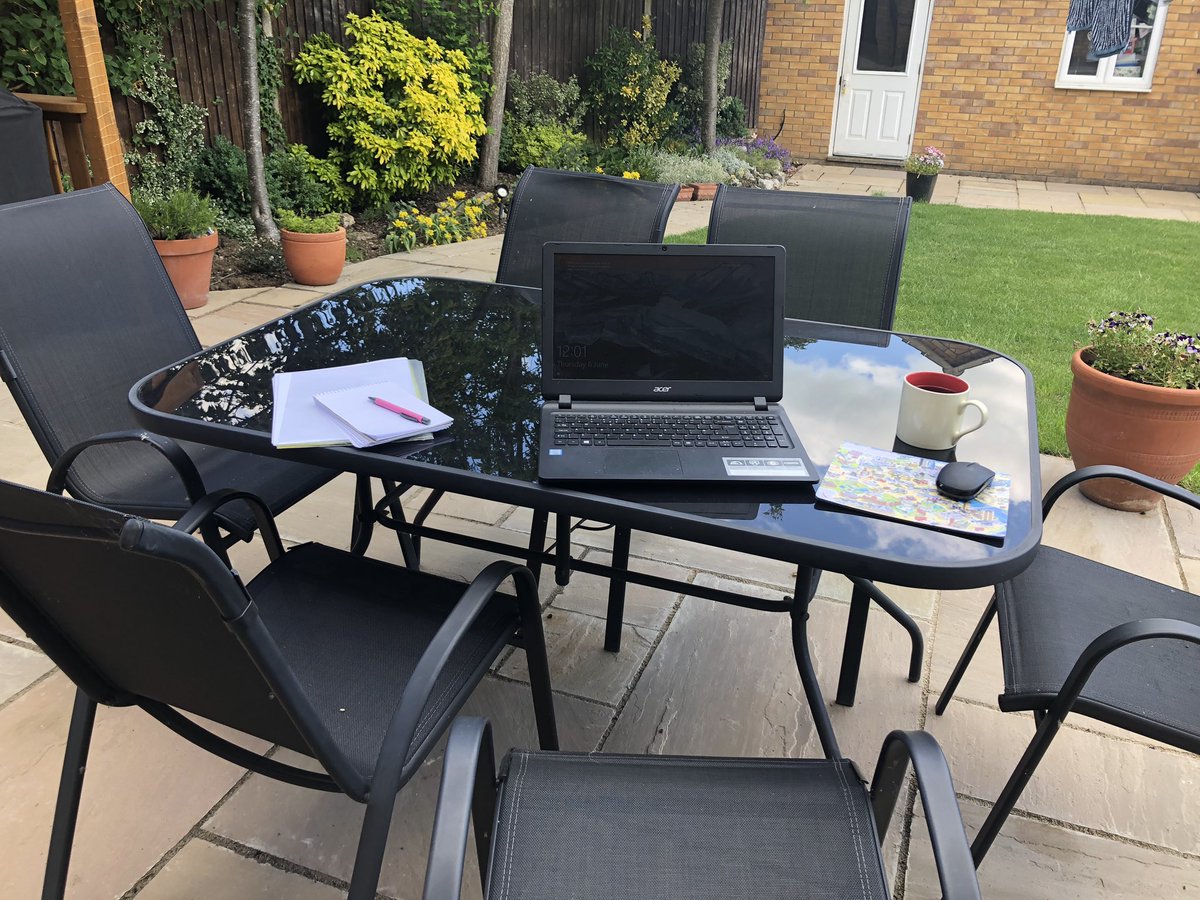 Loving my office today #lovemyjob #homeworker #va