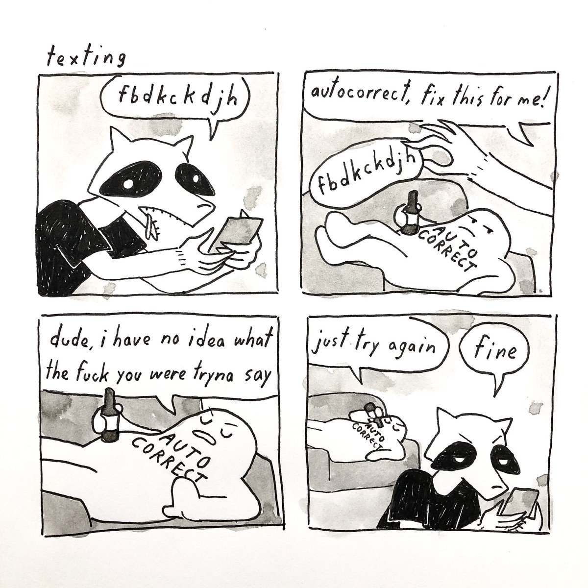 drew A Comic About Texting alex Krokus  drew-a-comic-about-texting-alex-krokus