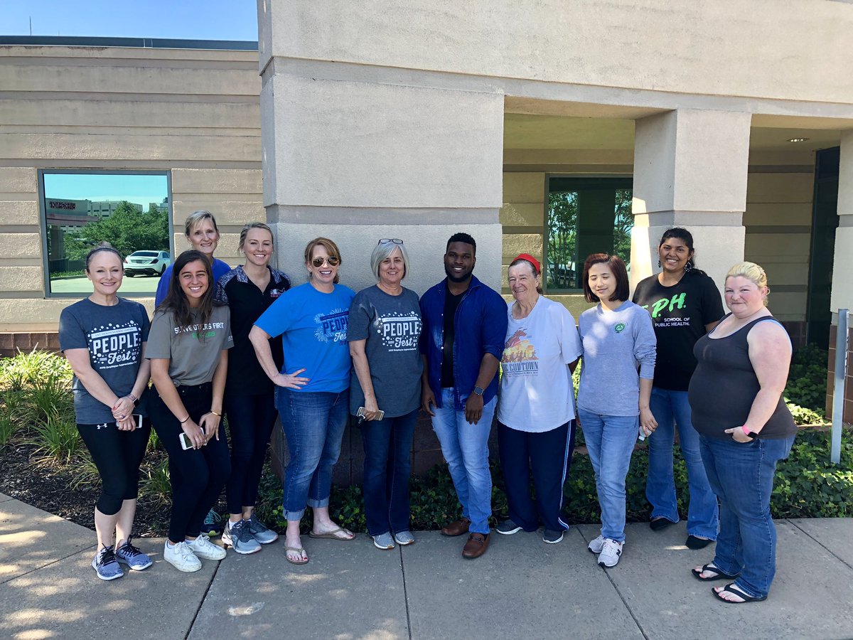 We had a great group of UNTHSC volunteers at this morning’s “Disaster Drill” at All Saints Hospital in FW. Another great example of how we live our UNTHSC values every day...Serve Others First. #unthscproud #SaferCareTx