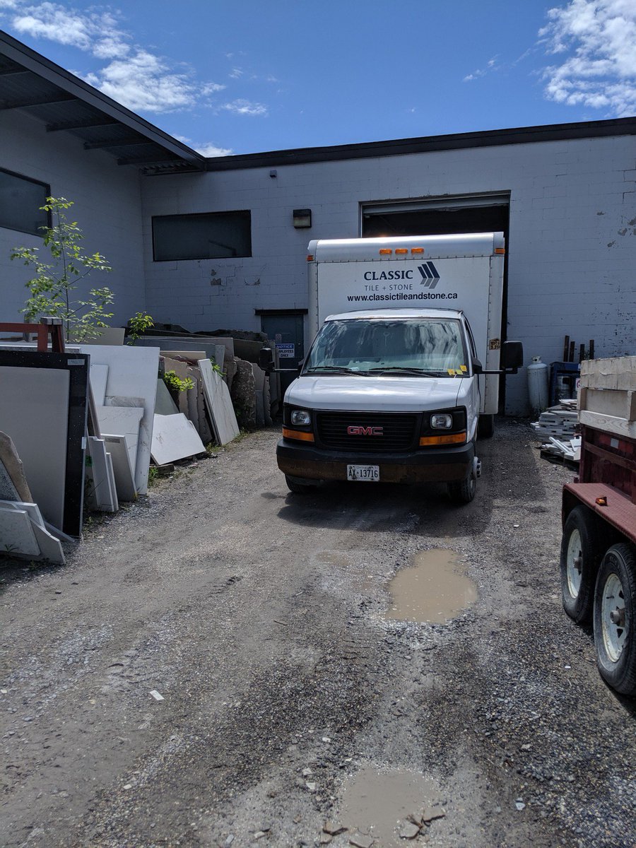 ClassicTandS's tweet photo. We're installing this week! Keep an eye out for the Classic Tile truck around #Ottawa!

#granitecountertop #renovation #kitchencountertop https://t.co/SikBAtTKTj