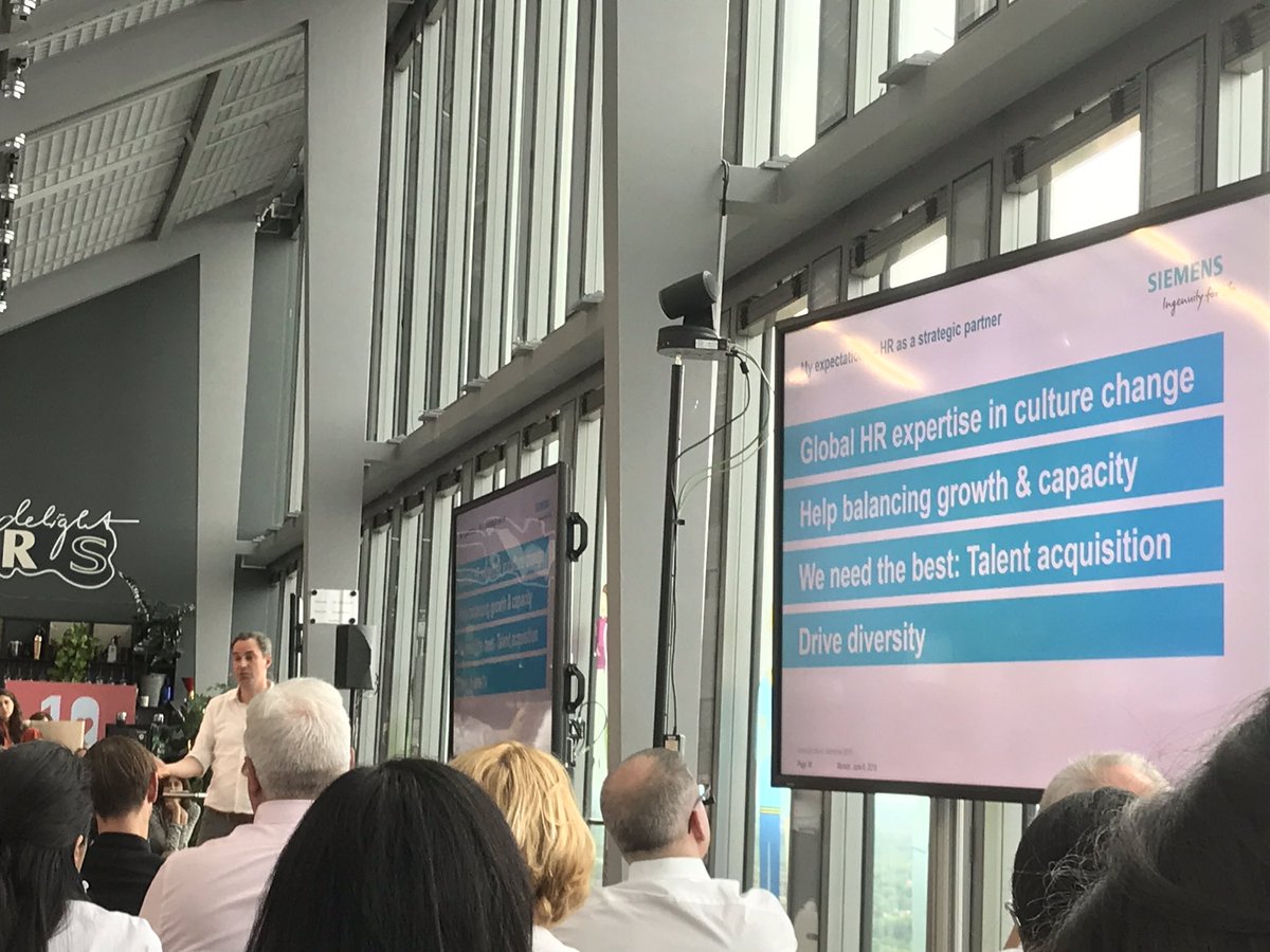 „Collaboration beats competition“ thanks <a href="/NeikeCedrik/">Cedrik Neike</a> for sharing your expectations with the HR community