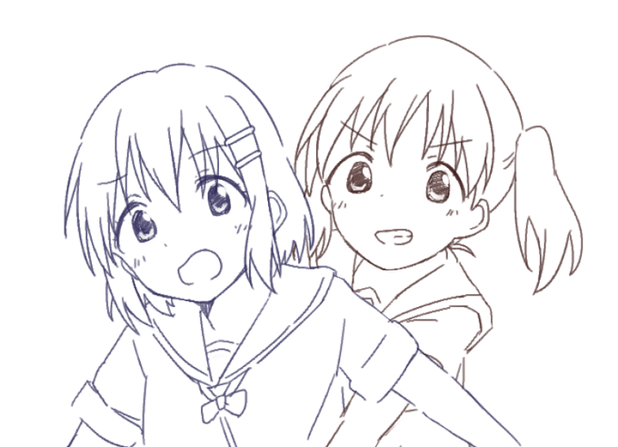 あおひな初描き 