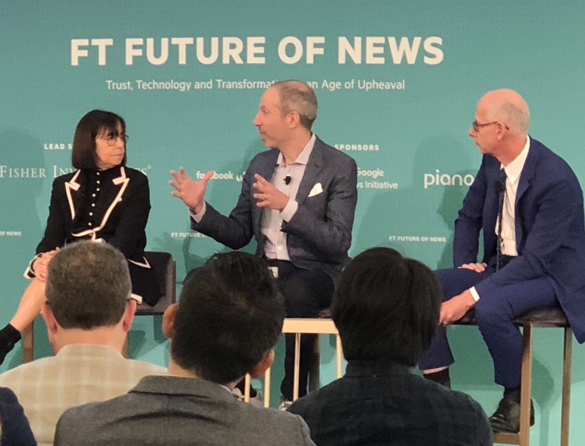 #FTFutureNews On the 2020 election: Our job is to reveal America to itself” Susan Zirinsky, CBS