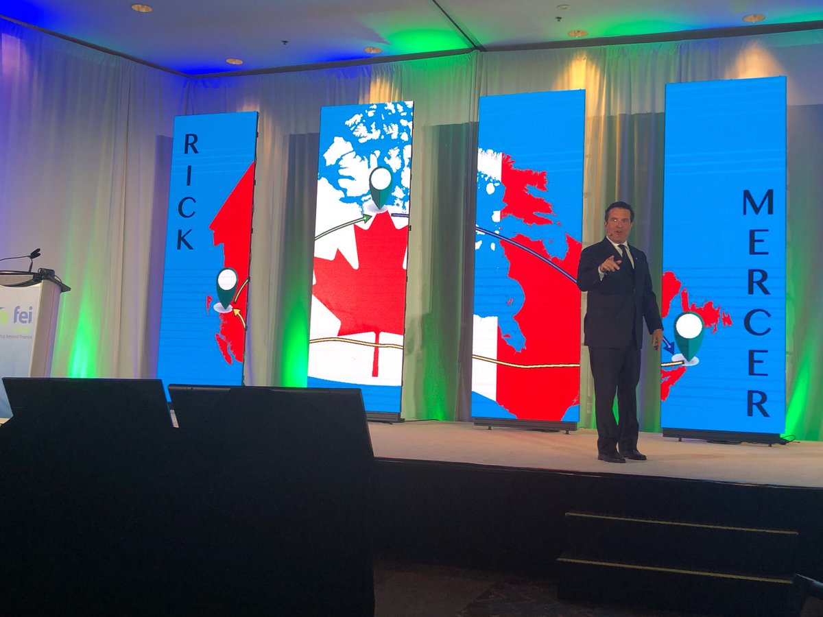 davidmcisaac's tweet image. Great keynote opening by Rick Mercer at the FEI 2019 Annual Conference ... hilarious presentation and a very proud Canadian! #FEICanada19 #FEICanada @rickmercer