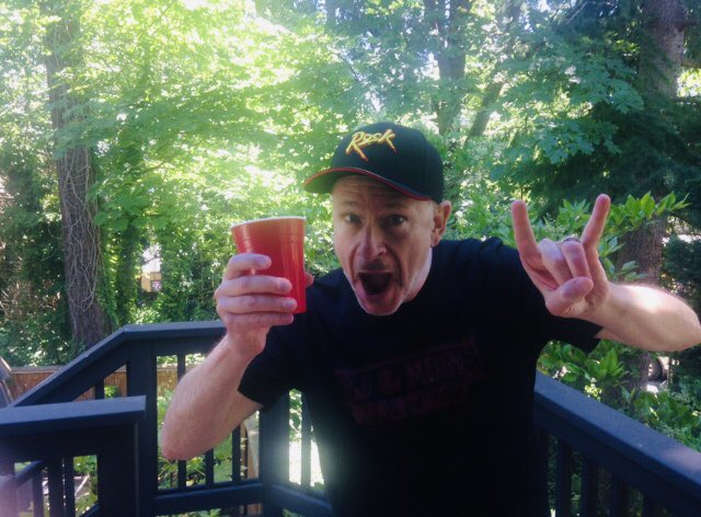 BJShea's tweet photo. Me getting my drink on before #Pain2017 ! Hope to see you this year at #Pain2019 🤘#ThrowbackThursday https://t.co/LyAFKPblIS