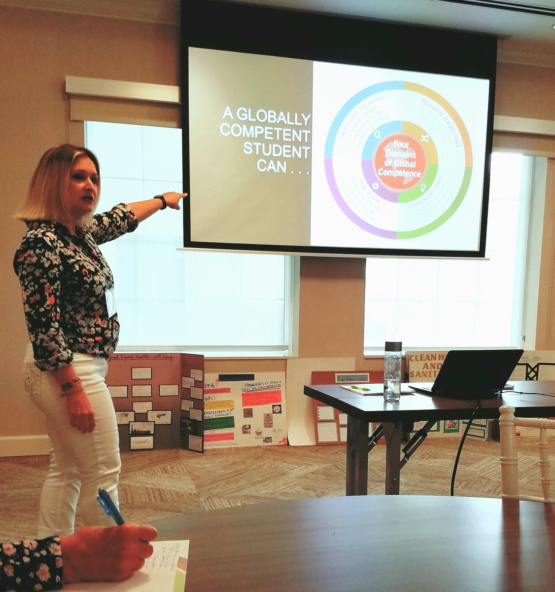 JodyNolf's tweet photo. Great speakers and LEADERS. Such an inspiring, diverse group! @LangForCareers @GoGlobalED @LatamUF #startofsomethingBIG https://t.co/pGB3lnv3R8