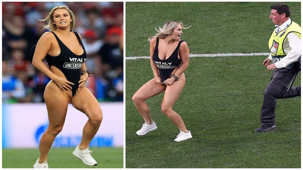 Casi cuatro millones de dólares en publicidad fue la cifra que obtuvo <a href="/kinsey_sue/">Kinsey_sue</a> la modelo estadounidense que fue detenida por correr en la final de la #ChampionsLeague2019 diariometropolitano.com.ve/?p=194953&prev…