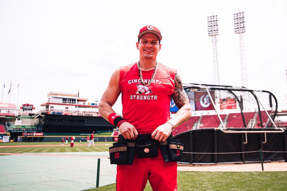 ATBBTTR on X: @Reds Is Derek Dietrich actually a bodybuilder?   / X