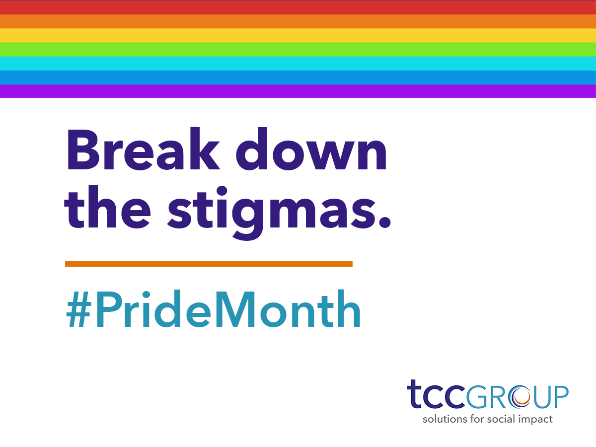 TCCGROUP's tweet photo. #PrideMonth isn’t only about celebrating #LGBTQ identities. It’s about breaking down stigmas and meeting community members ‘“where they want to be” #loveislove #lgbtqlove https://t.co/dMV7HU3UTn https://t.co/K2DGO80hVx