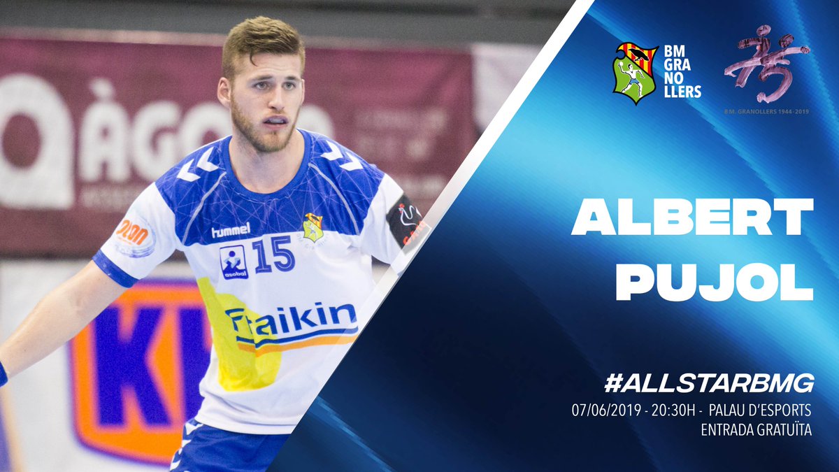 🌟 #AllStarBMG | Seguim amb un altre central defensiu de la casa... <a href="/albertpujol91/">Albert Pujol</a>! Va marxar la temporada passada per jugar amb l'<a href="/AnaitasunaBM/">ANAITASUNA</a>! 

👉 Vine a veure el partit i a sopar amb els jugadors més emblemàtics del BMG! 
🔗 bit.ly/2KgAftW
