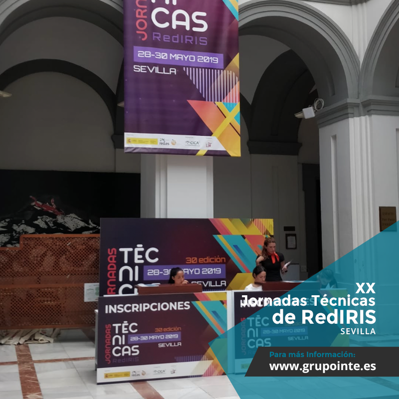 GrupoInte's tweet image. Hemos sido invitados por Alcatel-Lucent a estas Jornadas Técnicas de @RedIRIS_tweets en la Universidad de @unisevilla 

 XXX #JornadasTécnicas de #RedIRIS